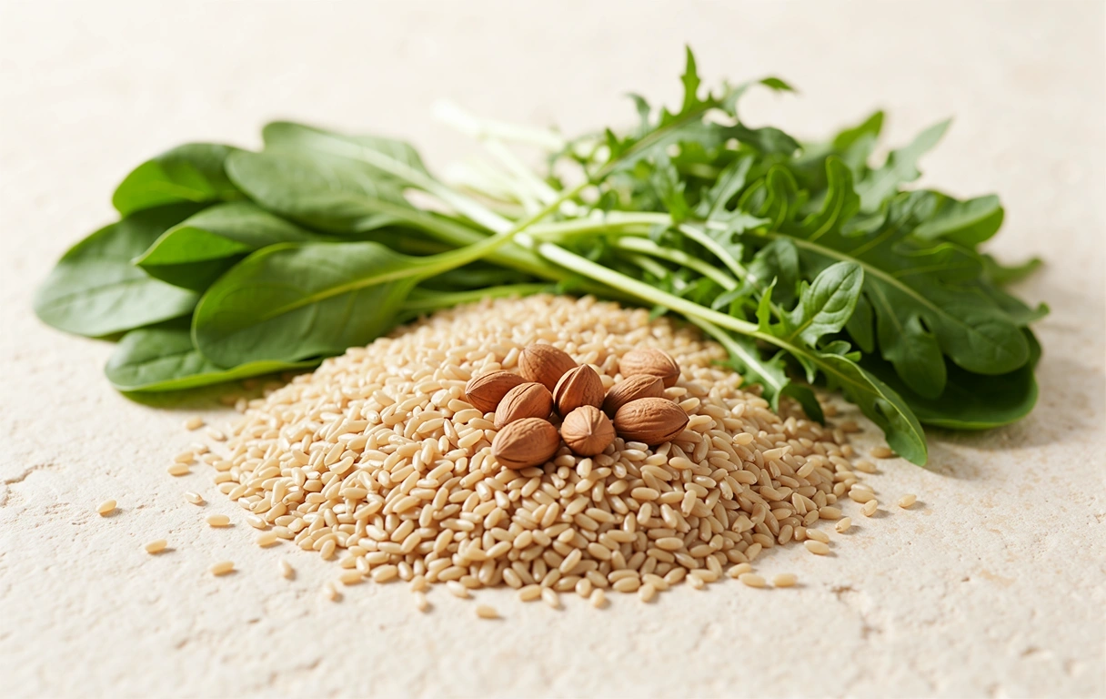 Frische gesunde Zutaten für professionelle Ernährungsberatung